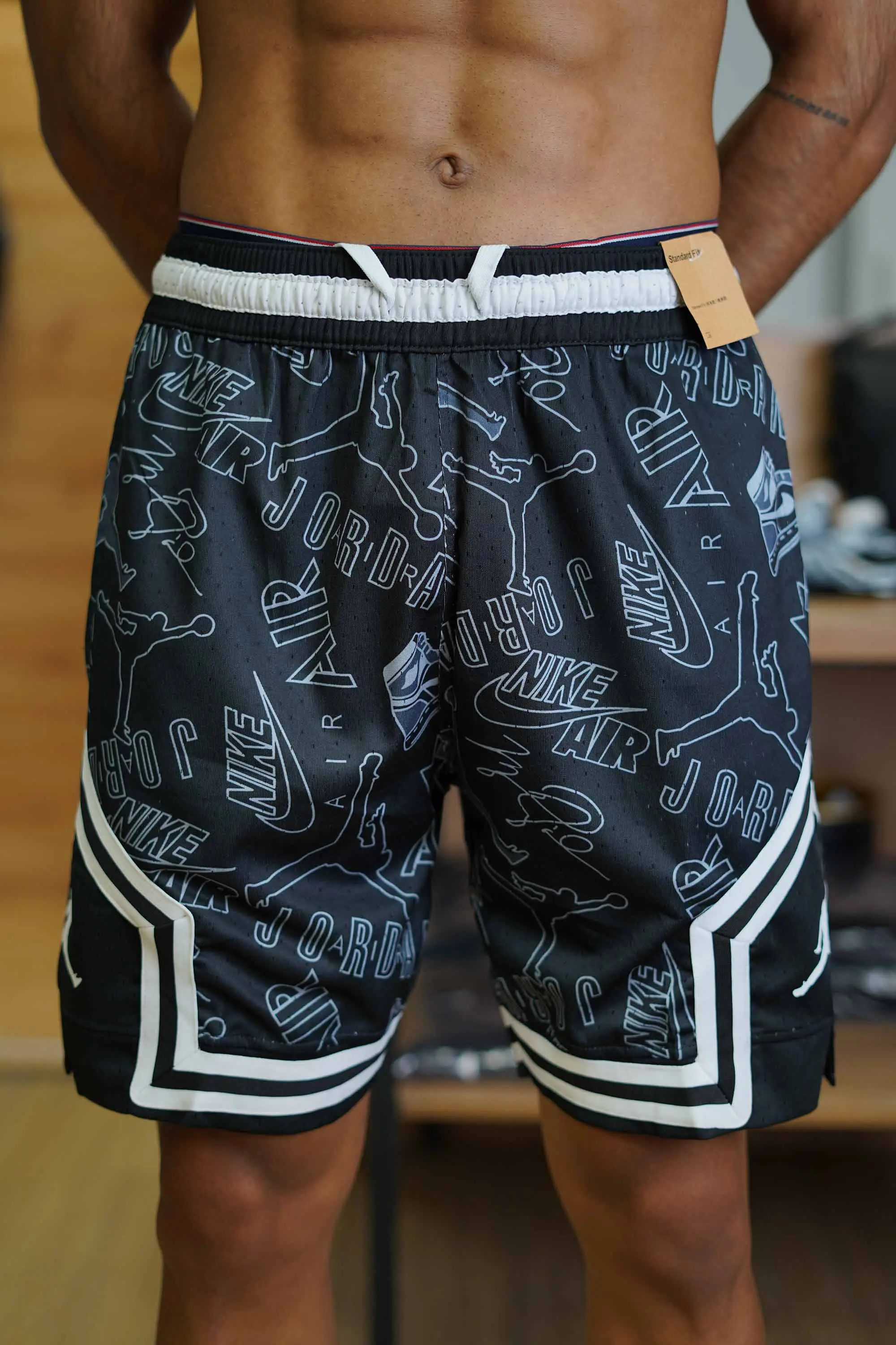 شلوارک بسکتبالی سوزنی اورجینال